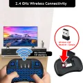 Touchpad Mouse Mini Gaming Keyboard RII I8 Backlit Keyboard RGB Keyboard Gaming Mouse Wireless Mouse Keyboard Combo Keyboard Price Bangladesh BD. 
