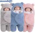 Baby Sleeping Bag Ultra-Soft Fluffy Fleece Newborn Receiving Blanket Infant Boys Girls Clothe Sleeping Nursery Wrap Swaddle Winter Damaka Offer. 