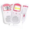 Portable family pregnant and baby monitor Fetal Preference sound Baby heart PR LCD display Fetal Doppler 2.5M No radiation. 