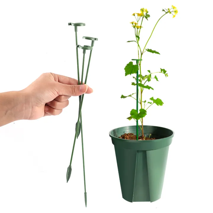 10pcs/set%20Plastic%20Plant%20Supports%20Flower%20Stand%20Reusable%20Protection%20Fixing%20Tool%20Gardening%20Supplies%20For%20Vegetable%20Holder%20Bracket%20-%20Image%203