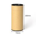 Accessories Multiple Sizes Packaging Boxes Kraft Paper Crafts Storage Box Cylindrical Cardboard Round Tube For Women Girls.