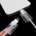 New USB Cable Cover Charger Case Protection for IPhone 15 14 13 12 Pro Max 18/20W Charging Cable Protector Data Wire Winder Kit. 