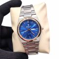 BINBOND B102 Two Tone Blue Color Mens Wrist Watch High Quality Waterproof Full Stainless Steel Automatic Day and Date Business Class Most Attractive Fashionable Formal Watch. 