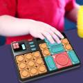 Slide Games Interactive Brain 500+ Levels Handheld Games Console Learning Education Puzzles Toys for Kids Thinking Logic IQ Training. 