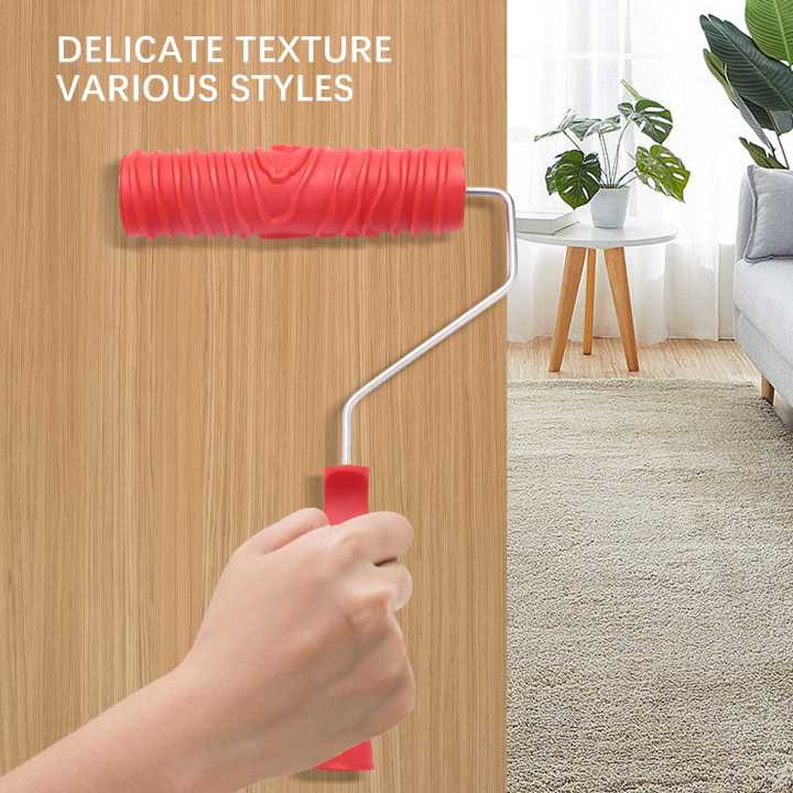 7%20Inch%20Empaistic%20Pattern%20Roller%20Painter%20+2%20PCS%20Wood%20Graining%20Painting%20Tool,Art%20Wallpaper%20Imitation%20Wood%20Grain%20Tool,Wall%20Texture%20Art%20Painting%20Tool%20Set%20-%20Image%207