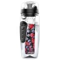 1000ml/32oz Fruit Infusing Infuser Water Bottle Plastic Sports Detox Health black ,BPA-Free Fruit Infusion Sports Bottle. 