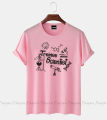 Scientiest Design Halfsleeve Chines microfibre jercy thin printed tshirt for girls and Women.
