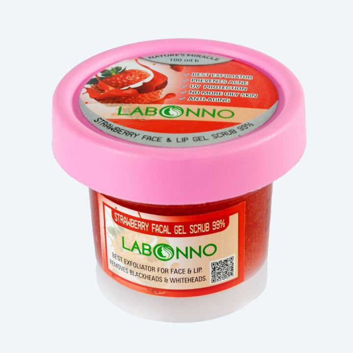 LABONNO PREMIUM STRAWBERRY SOOTHING GEL SCRUB