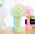 New Mini Rechargeable Usb Charging Portable Handheld 3 Gear Speed Desktop Fan F08 / Makeup Fan / Mine Fan/ Small Fan / Portable Fan - Charger Fan. 