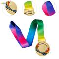 Award Medal 1ST 2ND 3rd Prizes Award Gift Winner Medal with Neck Ribbon for Basketball Parties. 