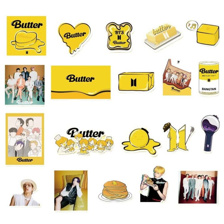 100%20pcs%20Set/%20BTS%20Butter%20Album%20Concept%20Stickers%20Set%20-%20Image%202