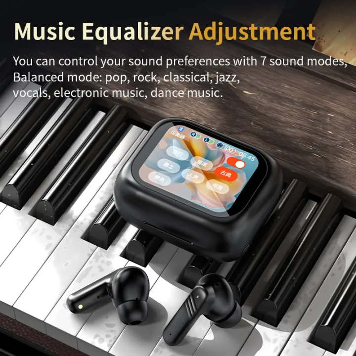 Touch%20screen%20Wireless%20Earbuds-ANC%20ENC-Long%20Battery%20Life-Bluetooth%205.4-AAC%20acoustic%20cavity%20bass-LEC%20full-color%20touchscreen-Incoming%20call%20alerts-Low%20latency%20-%20Image%205