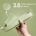 Women Slippers Thick Sole Summer Men Beach Slides Bathroom Anti-Slip Slipper Soft Sandals Fashion Flip-Flops Ultra-Light Shoes. 