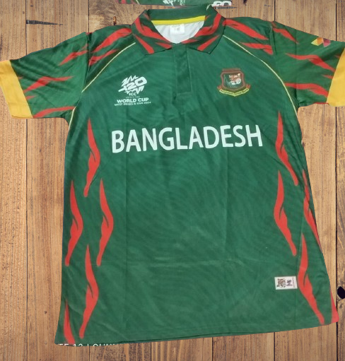 Half Sleeve BANGLADESH T20 Cricket World Cup Premium Jersey 2024