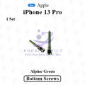 For Apple iPhone 13 Pro New Bottom Screw Pentalobe Dock Connector Screw Replacemnt Parts. 