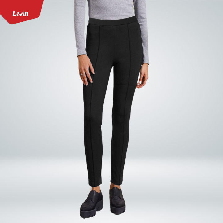 Women's%20Mid%20Rise%20Stretchy%20Ankle%20Length%20Solid%20Color%20Slim%20Fit%20Premium%20Jeggings%20From%20Levin%20-%20Image%203
