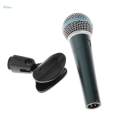58A Supercardioid Dynamic Microphone w/Clip for Vocal/Instrument Accessory.