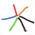 LSGS Spring-Free Shoelace for Lazy Leisure Elastic Elastic Rubber Hair Band Rope round Shoelace Sports Shoes Auxiliary Attachment Accessories. 