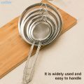 VOLL - Fine Mesh Strainer for Kitchen Stainless Steel Tea Colander Long Handle Food Sifter Flour Sieve Baking Tool, 7cm. 