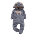 Infant Baby Rompers 2022 Spring Fall Winter Warm Coral Fleece Newborn Babe Girl Costume Animal Bebe Overall Jumpsuit.