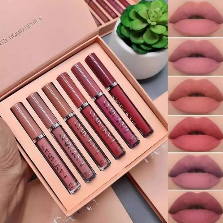 HANDAIYAN Matte Lipstick Set- 6 Colors