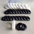 Rubber Double-Sided Protective Ring Seal Ring Grommet through Hole Wire Sleeve O-Ring Distribution Box Chassis Protective Ring B. 