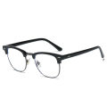 New 3016 Frame Day & Night Color Change Blue Light Blocking Glasses Vintage Glasses Frame Color Changing Flat Glasses Frame.