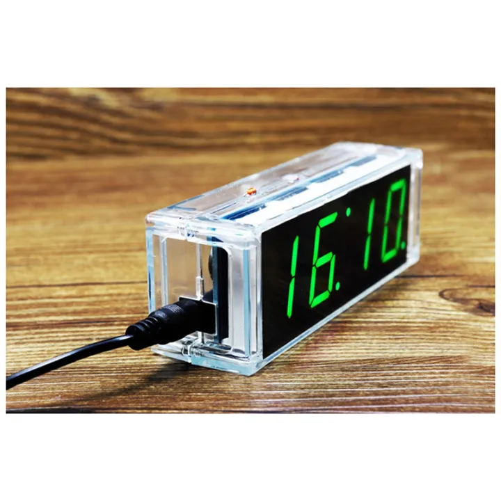 Digital Clock Kit Light Control 1 Inch LED Digital Tube 51 ...