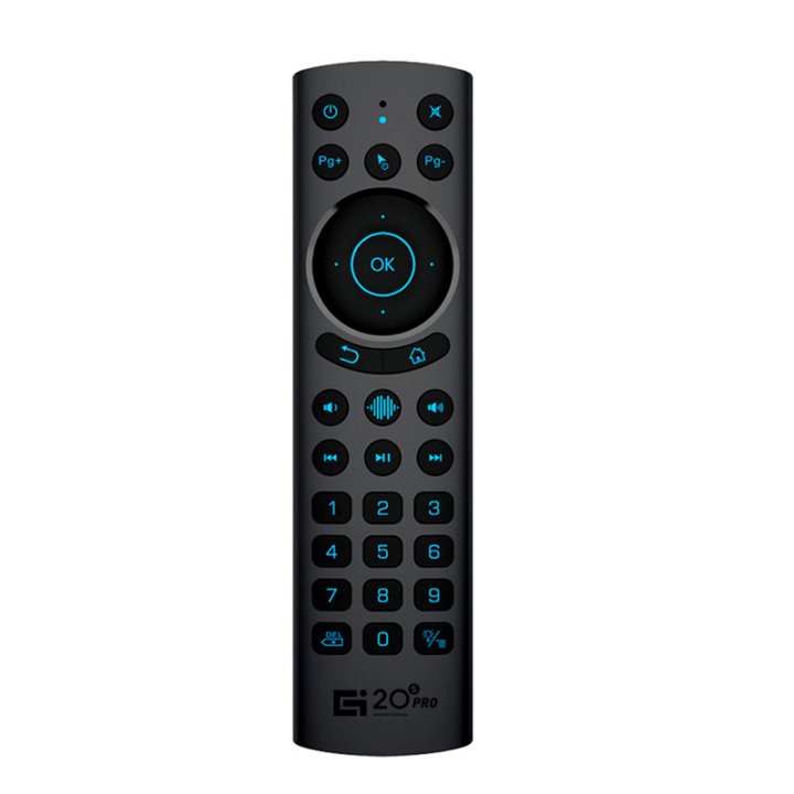 FORIDE G20S PRO BT5.0 2.4G Wireless Smart Voice Air Mouse Gyroscope IR Learning Backlit Remote Control for Android TV BOX