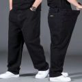 10XL Oversize Jeans Men Breathable Loose Trousers Male Casual Denim Pants Plus Size 48 46 44 Denim Jeans Men Clothing Streetwear.