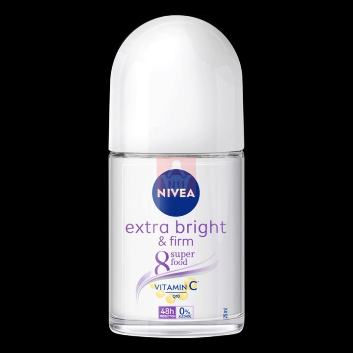NIVEA Extra Bright & Firm & Super Food Roll On 25ml