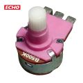 1ps- Potentiometer WH149 with ON OFF Switch, 15mm Handle, B500K For Reading Light Dimmer Control Fan regulator.