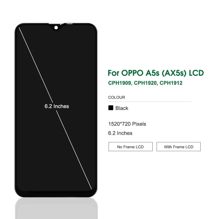 LCD%20With%20Frame%20For%20OPPO%20A5S%20AX5S%20CPH1909%20CPH1920%20CPH1912%20Display%20Touch%20Screen%20Digitizer%20Assembly%20Replacement%20Parts%20-%20Image%205