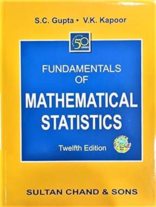 Statistics Math 12 Fundamentals of Mathematical Statistics (12th Edition) | Daraz.com.bd