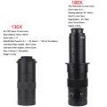 48MP 4K 2K USB HDMI VGA Type-C Digital Video Monocular Microscope Camera Continus Zoom 180X C-Mount Soldering Phone Repair Tools. 
