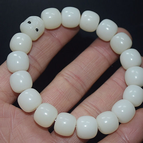 Seiko%20Flat%20Mouth%20Natural%20White%20Jade%20Bodhi%20Gradient%20Floating%20Flowers%20Old%20Barrel%20Beads%20Single%20Circle%20Bracelet%20Pliable%20Temperament%20Men%20and%20Women%20Rosary%20-%20Image%207