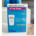 Accu Chek Doctor 25pc Test Strips for Glucose Monitor meter. 