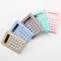 Mini Calculator Pocket Student Mini Electronic Calculator Biscuit Shape School Office Supplies Mini Calculator 2021. 