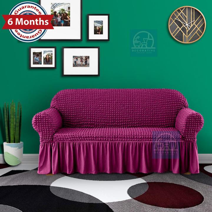Sofa Cover 3+2+1 Set | Daraz.com.bd