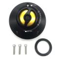 Motorcycle Fuel Tank Cap Gasoline Cover Parts Accessories for YAMAHA YZF R1 R3 R6 R15 R25 MT07 CNC Gold. 