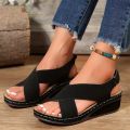 Summer New Women Wedge Sandals Fashion Lightweight Platform Gladiator Shoes Woman Plus Size 43 Non Slip Casual Sandalias Mujer. 