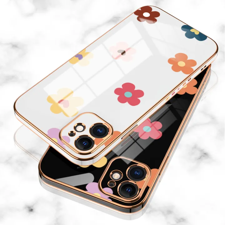 Hontinga%20for%20OPPO%20A38%20Back%20Cover%20With%20Free%20Strap%20Luxury%206D%20Plating%20Falling%20Flower%20Side%20Pattern%20Case%20Soft%20Silicone%20Square%20Mobile%20Cover%20-%20Image%209