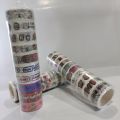 IR Stationeries 10 pieces transparent washi tape. 