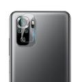 For Xiaomi Redmi Note 10 Pro Max / Note 10 Pro / Note 10 - (3IN1) - Premium Quality Full Cover Glass HD Clear 21D Tempered Glass Screen Protector, Back Side Protector Film, Camera Lens P. 