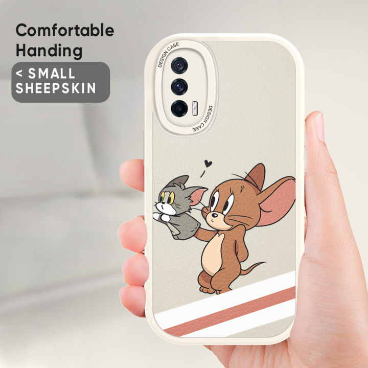 YYDS%20for%20OPPO%20A18%20A38%20Back%20Cover%20Cute%20Jerry%20Tom%20PU%20Leather%20Phone%20Case%20Ultra%20Thin%20Soft%20Drop%20Protection%20Case%20-%20Image%204