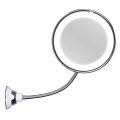 Rotation 10X LED Makeup Night Light Foldable Magnifying Tool Vanity Mirrors With LED Lights Travel Home Dressing Table Accessori.