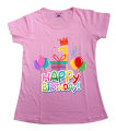 Birthday T shirt for kids  girls - T-Shirt For Women Gift Item. 