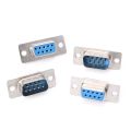 TWEXQNY 10Pairs Db9 Male and Female Rs232 9 Pin Wire Solder Serial Port Plug Connectors. 