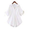 Woman short Sleeve Chiffon Blouse Women  Shirts Blouses Tops. 