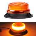 Amber Blue Red 24 LED Car Emergency Strobe Lights Vehicles Rooftop Flashing Warning Beacon Light Mini Safety signal lamp 12V/24V. 